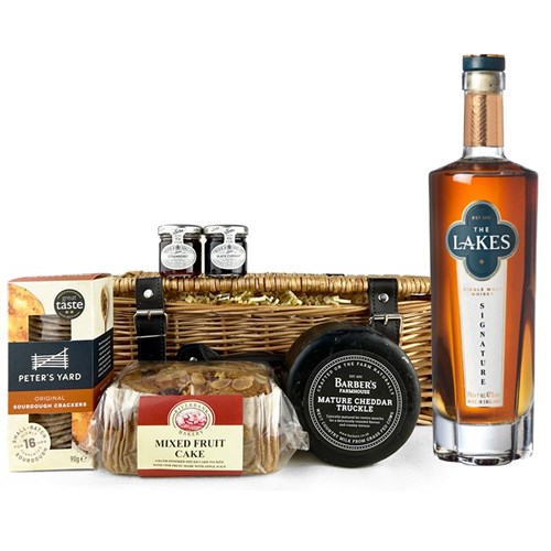 The Lakes Signature Single Malt Whisky 70cl Premium Gift Hamper – Luxury Food & Drink Hamper
